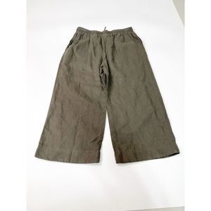 standard James Perse Pants Womens size 1 Small Cropped Cotton Drawstring Relaxed